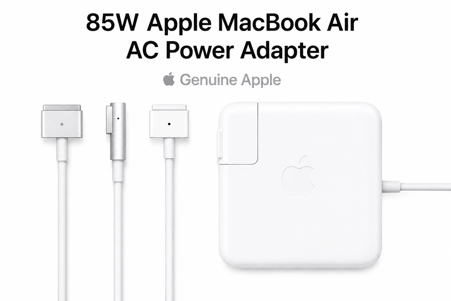 85w Genuine Apple MacBook MagSafe AC Power Adapter