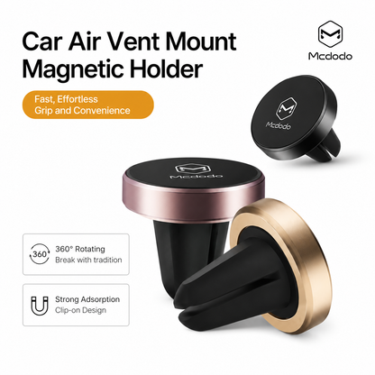 McDODO Magnetic Phone Car Mount for Smartphones and Mini Tablets