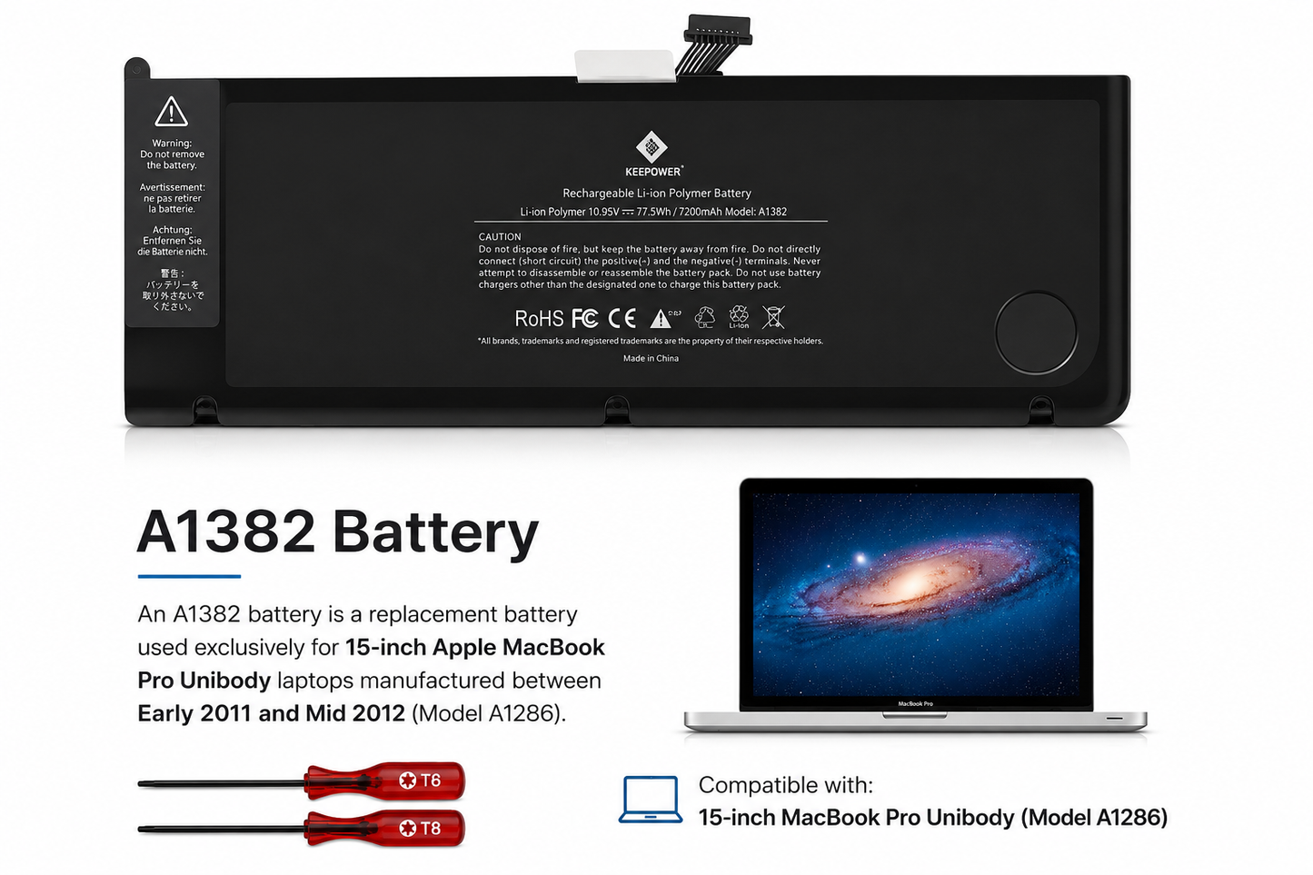 A1382 Battery